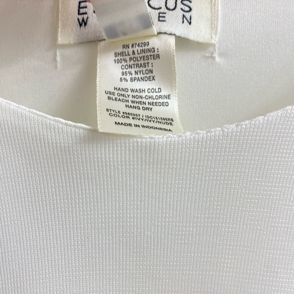 Enfocus Studio Ivory Dress Size 14W - Picture 6 of 7